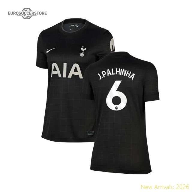 2025-2026 Tottenham Away Shirt (Womens) (J.Palhinha 6)-Football Jersey Hub
