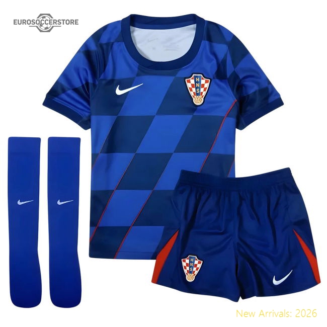 2024-2025 Croatia Away Mini Kit-Football Jersey Hub