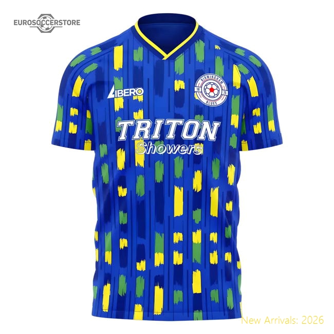 Birmingham 1990s Home Concept Football Kit (Libero)-Football Jersey Hub
