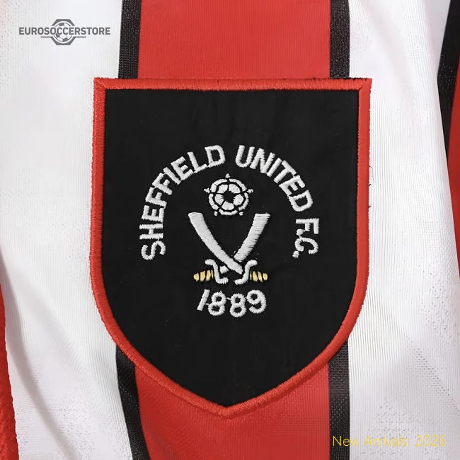 Sheffield United 1992 Retro Home Shirt-Football Jersey Hub