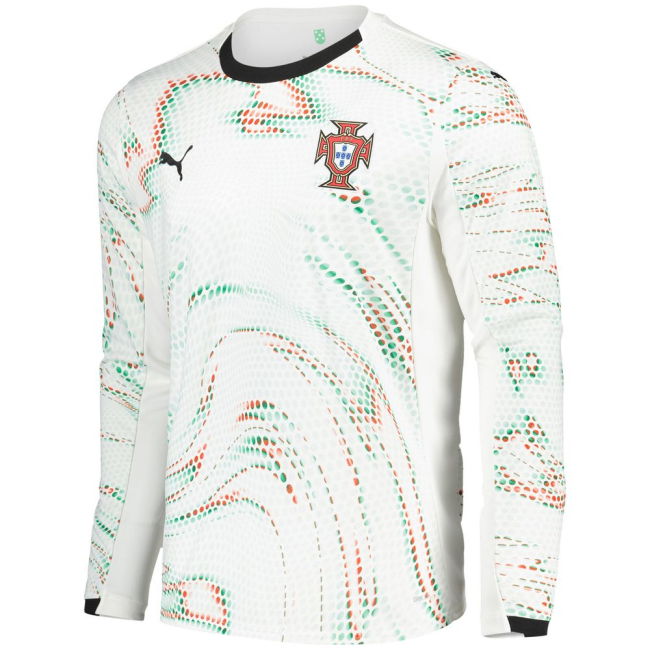 2025-2026 Portugal Long Sleeve Away Shirt-Football Jersey Hub