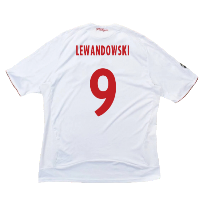 Bayern Munich 2008-09 Third Shirt ((Very Good) XXL) (Lewandowski 9)-Football Jersey Hub