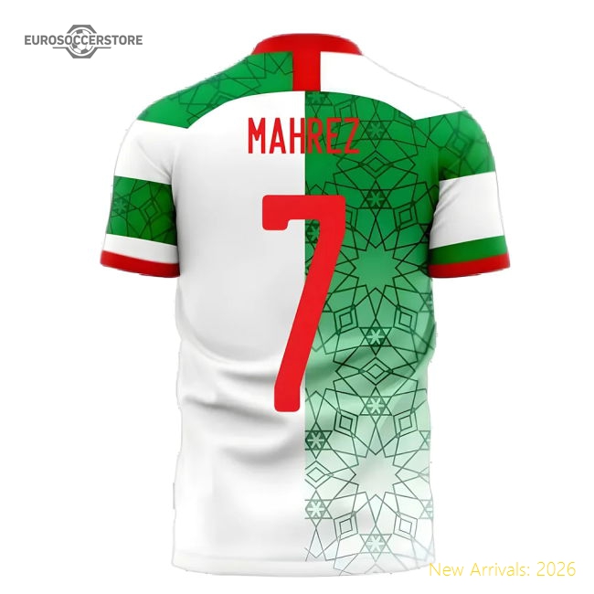Algeria 2025-2026 Home Concept Football Kit (Libero) (MAHREZ 7)-Football Jersey Hub