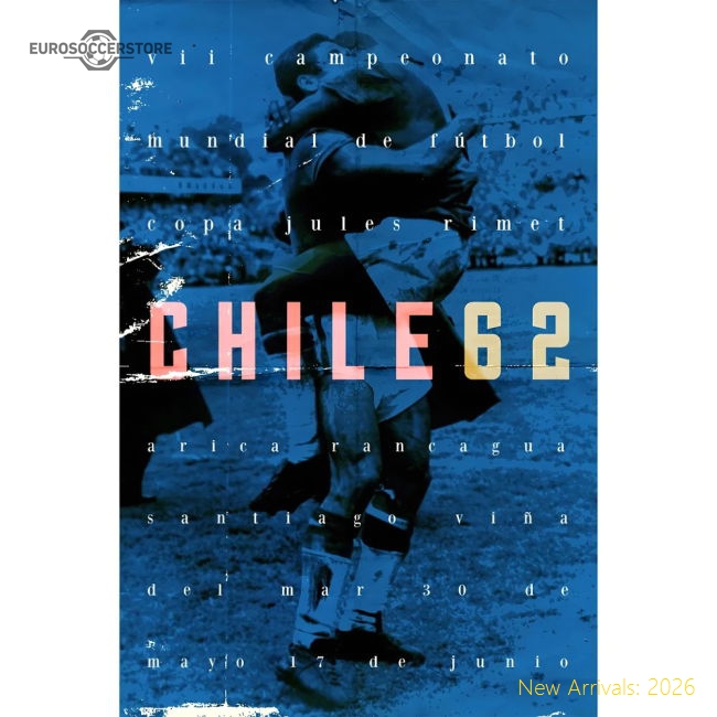 Pennarello: World Cup - Chile 1962 T-Shirt - White-Football Jersey Hub