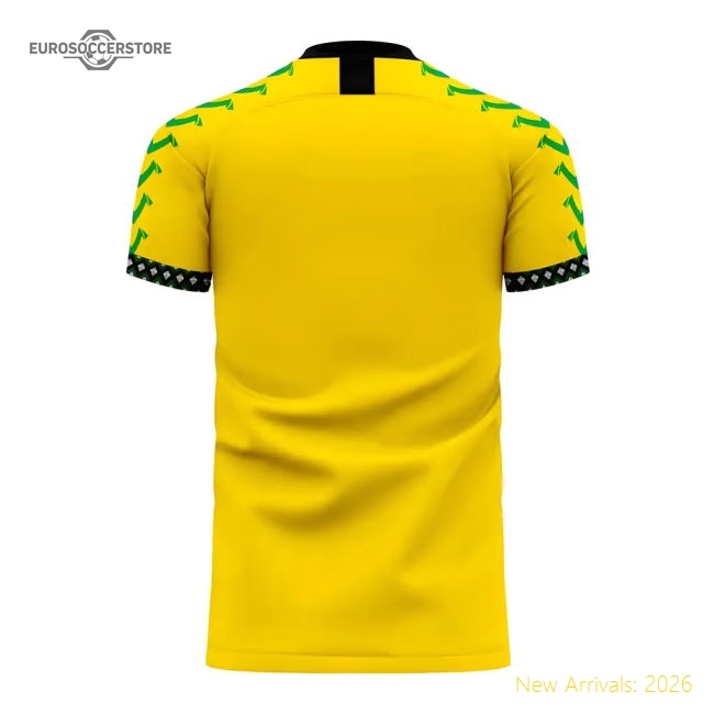 Jamaica 2025-2026 Home Concept Football Kit (Viper) - Baby-Football Jersey Hub