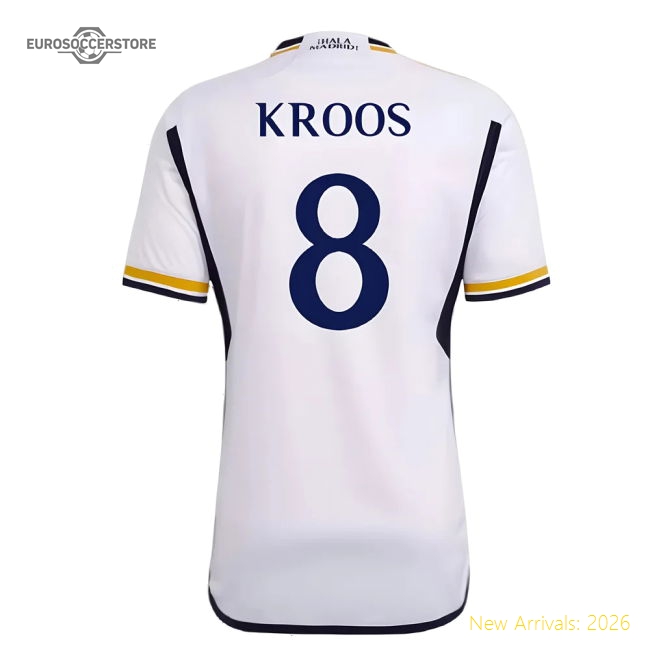 2023-2024 Real Madrid Home Shirt (Kroos 8)-Football Jersey Hub