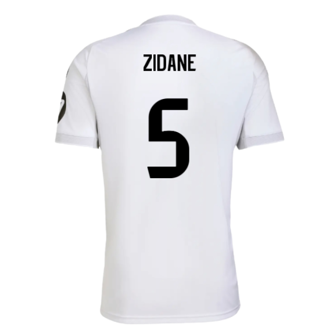 2025-2026 Real Madrid Home Shirt (Zidane 5)-Football Jersey Hub