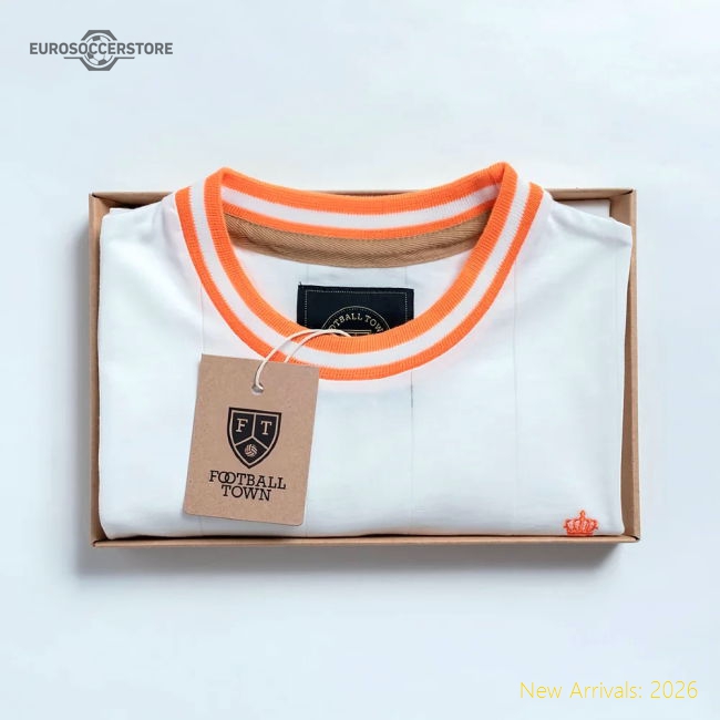 Vintage Holland De Leeuw White Soccer Jersey-Football Jersey Hub