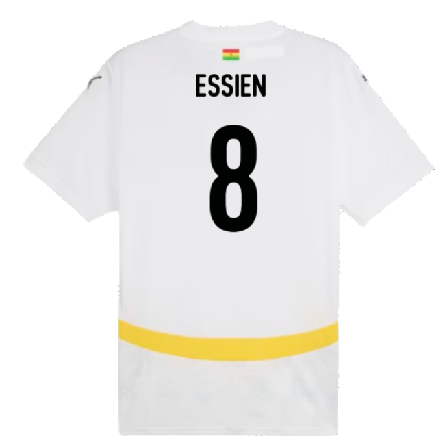 2024-2025 Ghana Home Shirt (Essien 8)-Football Jersey Hub