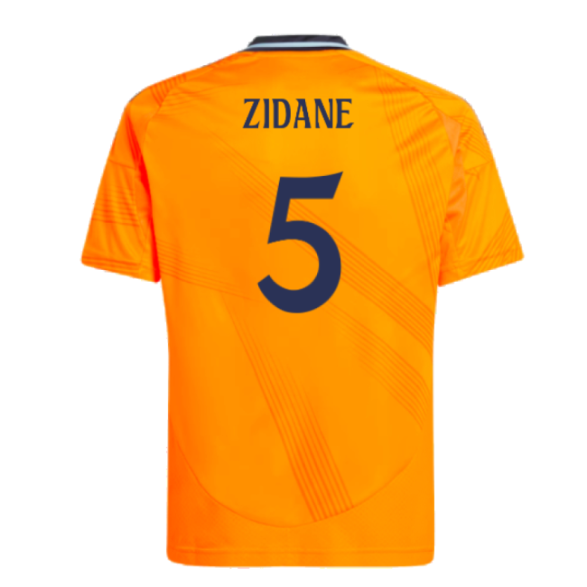 2024-2025 Real Madrid Away Shirt (Kids) (Zidane 5)-Football Jersey Hub