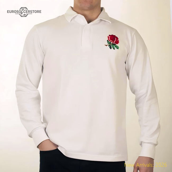 England 1980 Vintage Rugby Shirt-Football Jersey Hub