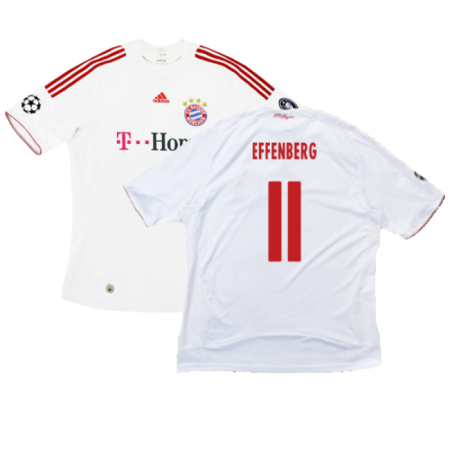 Bayern Munich 2008-09 Third Shirt ((Very Good) XXL) (Effenberg 11)-Football Jersey Hub