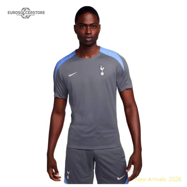2024-2025 Tottenham Dri-Fit Strike Training Shirt (Dark Grey)-Football Jersey Hub