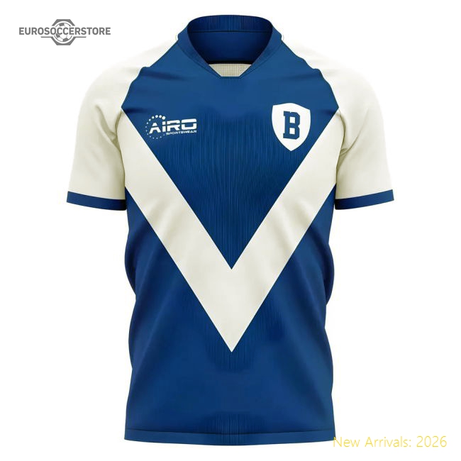 2025-2026 Brescia Home Concept Football Shirt-Football Jersey Hub