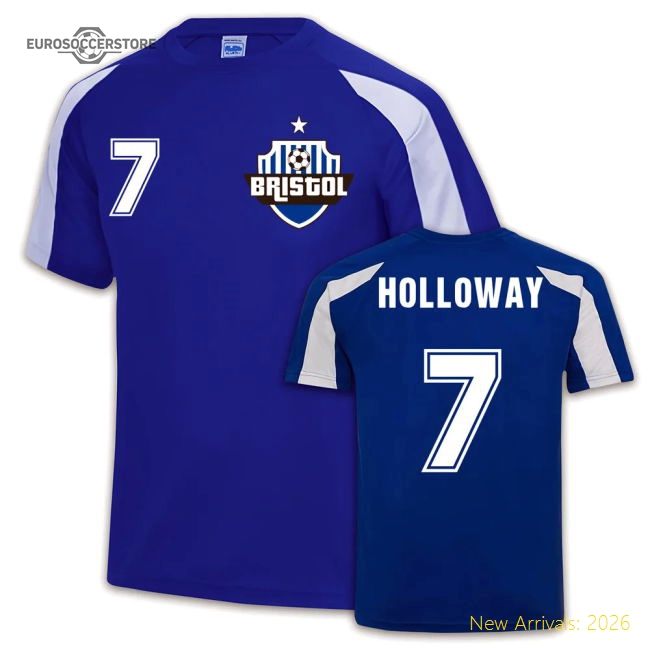 Bristol Rovers Sports training Jersey (Ian Holloway 7)-Football Jersey Hub