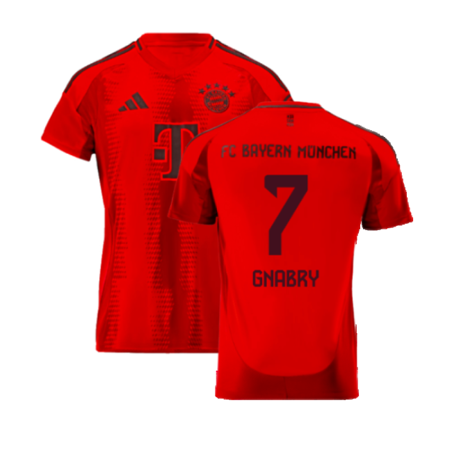 2024-2025 Bayern Munich Home Shirt (Kids) (Gnabry 7)-Football Jersey Hub