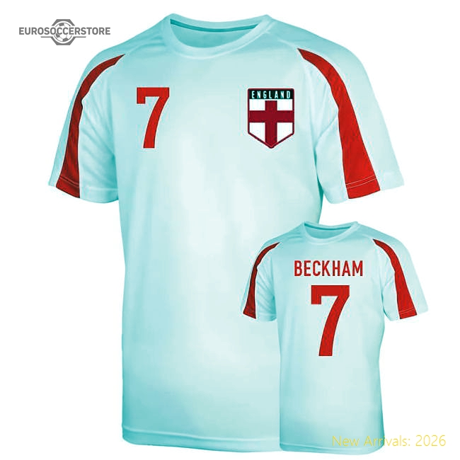 England Sports Training Jersey (beckham 7) - Kids-Football Jersey Hub