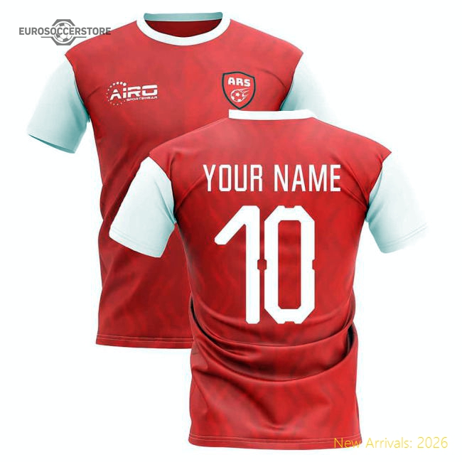 2025-2026 North London Home Concept Football Shirt (Your Name)-Football Jersey Hub
