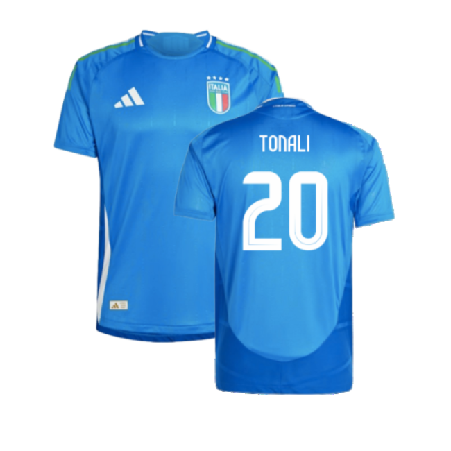 2024-2025 Italy Authentic Home Shirt (TONALI 20)-Football Jersey Hub