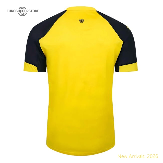 2023-2024 Watford Home Shirt (no sponsor)-Football Jersey Hub