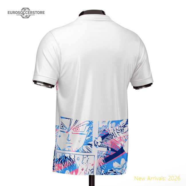 Japan Dragon Ball Z Heritage Football Jersey (Wolvate) Adult Short Sleeve-Football Jersey Hub
