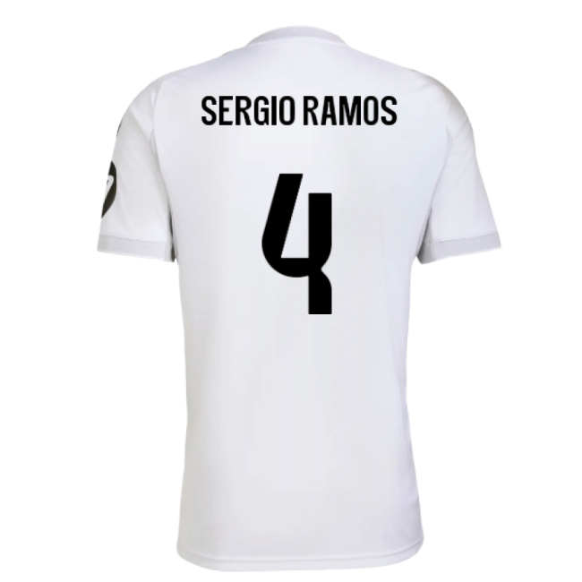 2025-2026 Real Madrid Home Shirt (Sergio Ramos 4)-Football Jersey Hub