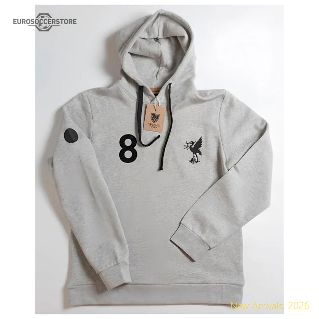 Liverpool Hoodie The Bird Grey-Football Jersey Hub
