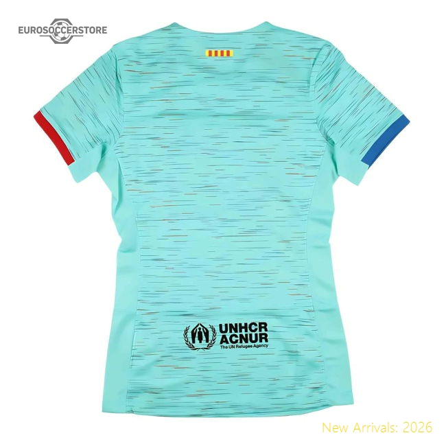 2023-2024 Barcelona Third Shirt (Womens)-Football Jersey Hub
