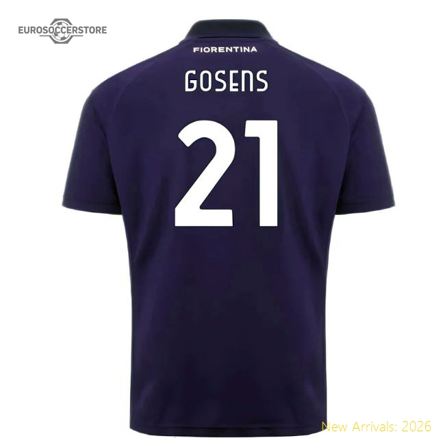 2024-2025 Fiorentina Home Shirt (Gosens 21)-Football Jersey Hub