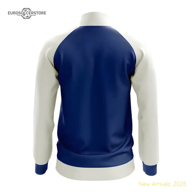 Solomon Islands Concept Football Track Jacket (Blue)-Football Jersey Hub