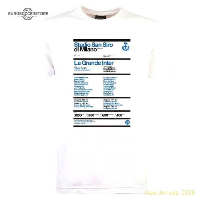 Pennarello: La Grande Inter 1965 - White-Football Jersey Hub