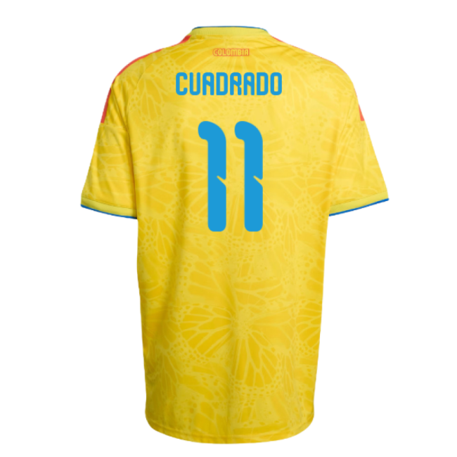 2026-2027 Colombia Home Shirt (Cuadrado 11)-Football Jersey Hub