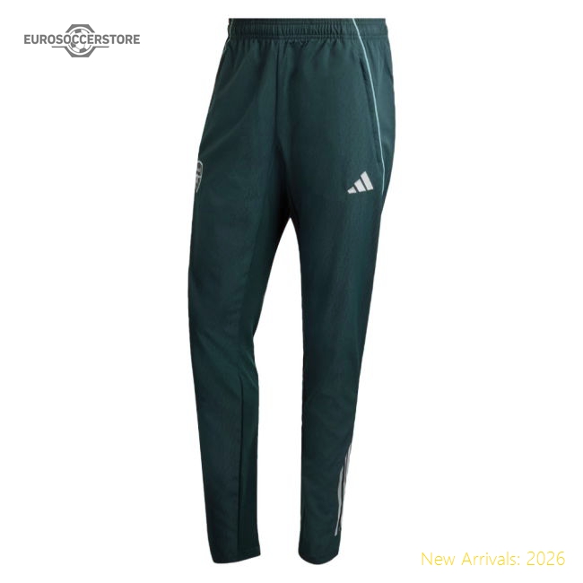 2025-2026 Arsenal Presentation Pants (Aurora Ivy)-Football Jersey Hub