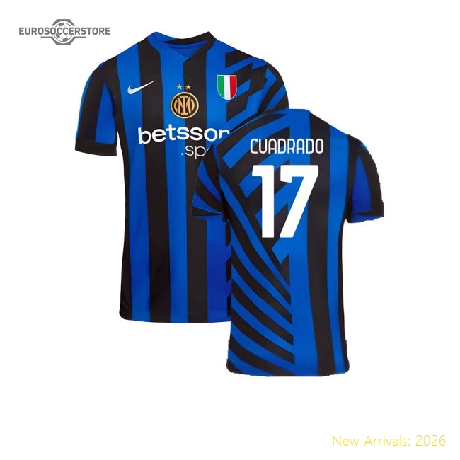 2024-2025 Inter Milan Home Shirt (Cuadrado 17)-Football Jersey Hub
