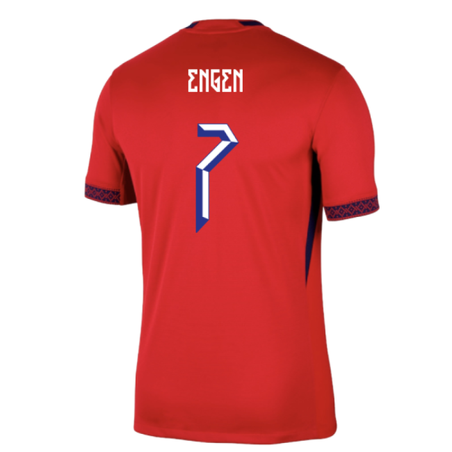 2025-2026 Norway Womens Team Home Shirt (Unisex) (Engen 7)-Football Jersey Hub