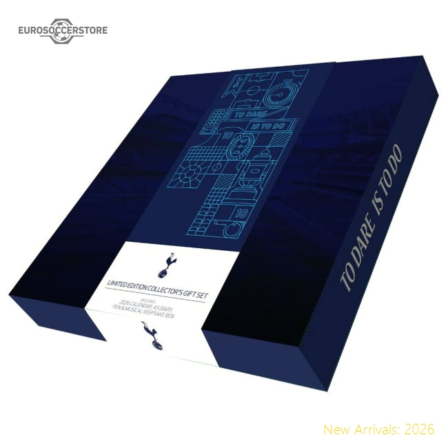 Tottenham Hotspur FC Calendar & Diary Musical Gift Box 2026-Football Jersey Hub