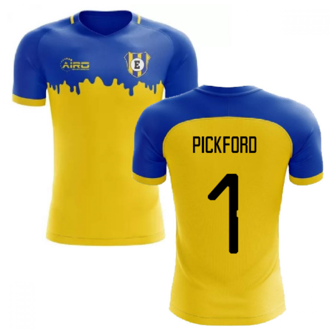 2025-2026 Everton Away Concept Football Shirt (PICKFORD 1)-Football Jersey Hub