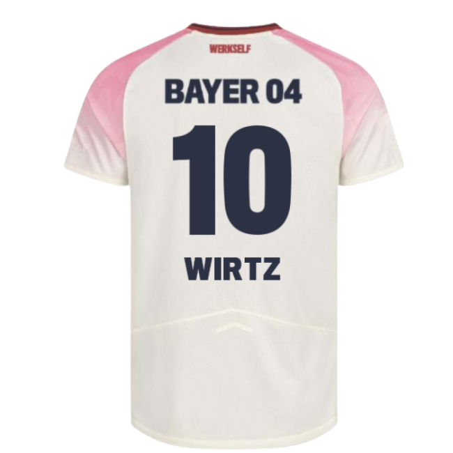 2025-2026 Bayer Leverkusen Away Shirt (Wirtz 10)-Football Jersey Hub