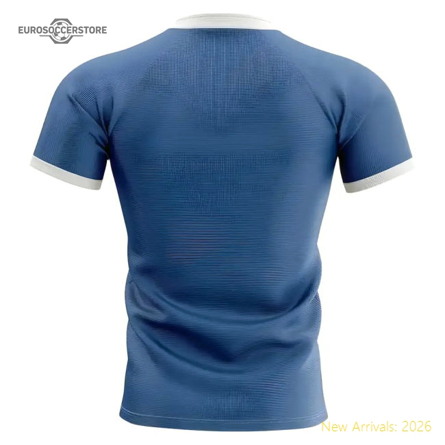 2025-2026 Uruguay Flag Concept Rugby Shirt - Womens-Football Jersey Hub