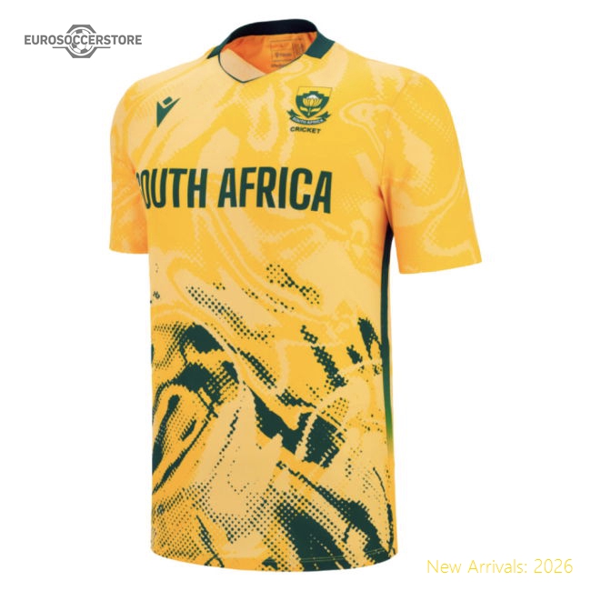 2026 South Africa CSA Cricket Matchday T20 Shirt-Football Jersey Hub