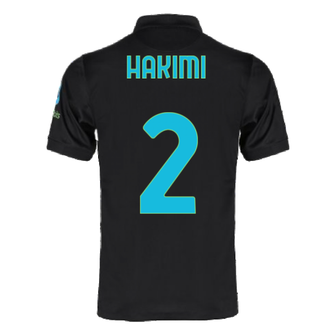 2021-2022 Inter Milan 3rd Shirt (HAKIMI 2)-Football Jersey Hub