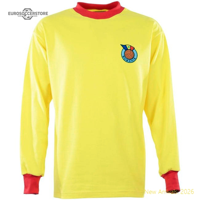 Romania 1960s Retro Football Shirt-Football Jersey Hub