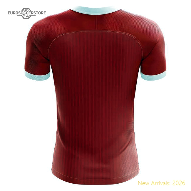 2025-2026 Aberdeen Home Concept Football Shirt - Womens-Football Jersey Hub