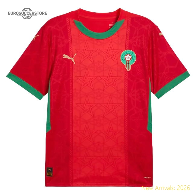 2024-2025 Morocco Home Shirt-Football Jersey Hub