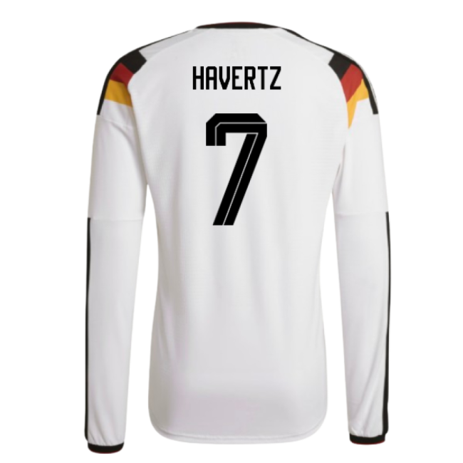 2026-2027 Germany Authentic Long Sleeve Home Shirt (Havertz 7)-Football Jersey Hub