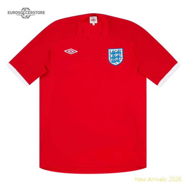 England 2010-11 Away Shirt (M) (Very Good)-Football Jersey Hub