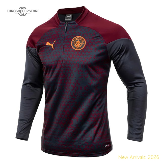 2023-2024 Man City Training Fleece (Strong Grey)-Football Jersey Hub