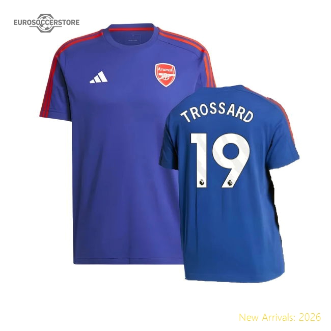 2024-2025 Arsenal DNA Tee (Victory Blue) (Trossard 19)-Football Jersey Hub