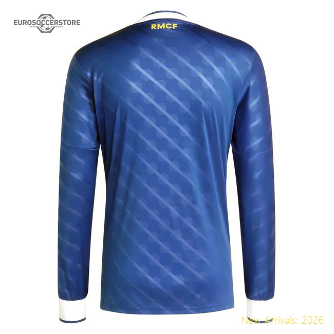 2025-2026 Real Madrid Long Sleeve Third Shirt-Football Jersey Hub