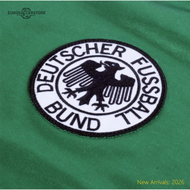 1980 West Germany Away European Championship Shirt-Football Jersey Hub